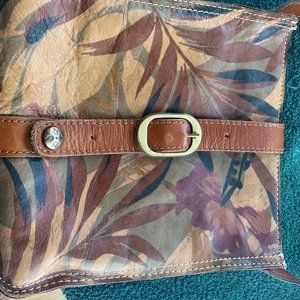 Purse Patricia Nash Cross body with tropical design